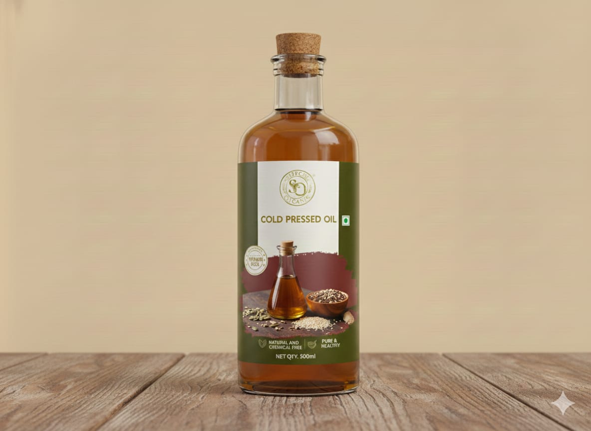 Cold Pressed Groundnut Oil