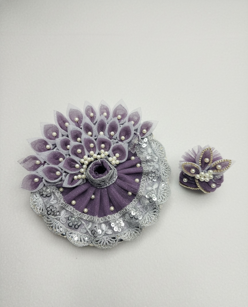 Violet Ferry  handcrafted   laddu gopal ji dress 