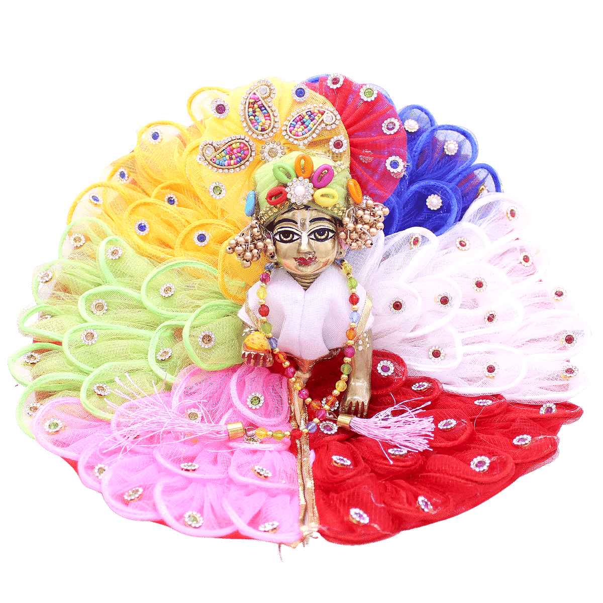 Traditional Krishna Dress Set