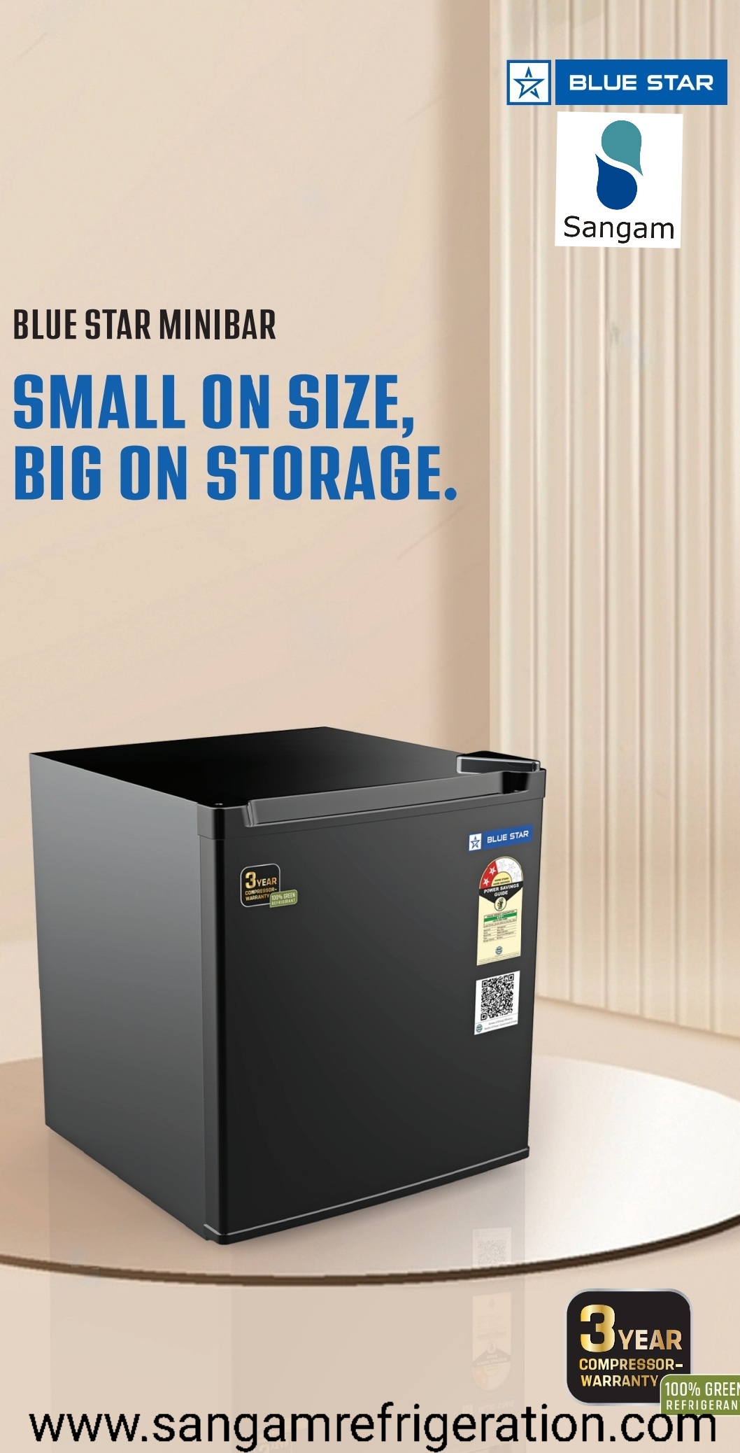 Blue Star Mini Bar Refrigerator MR60