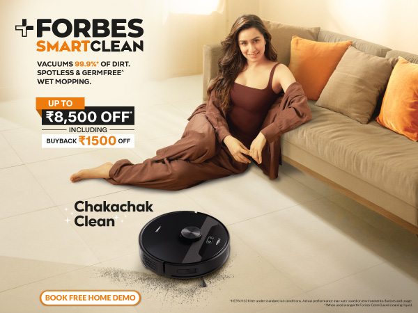 Forbes Smart Clean Robot Vacuum