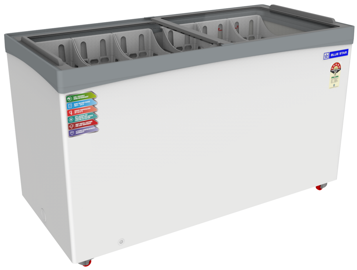 GT5-350 Glass Top Deep Freezer