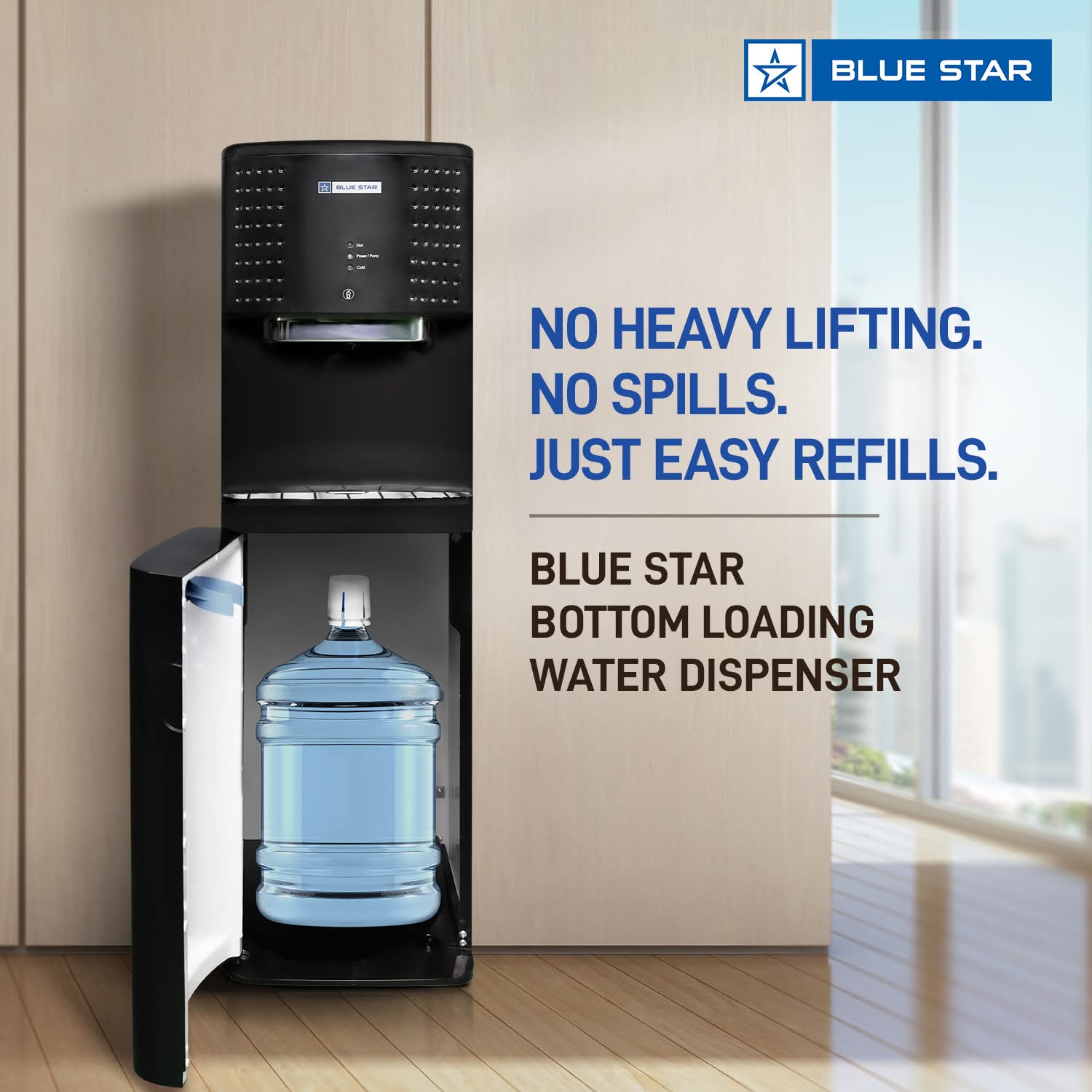 Blue Star Bottom Loading Water Dispenser
