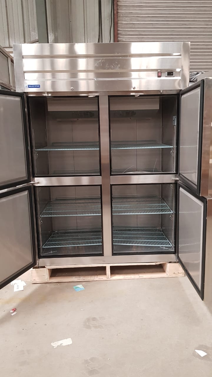 Blue Star Commercial Stainless Steel Refrigerator RC4D1100 RCH4D1100 RC4D1450