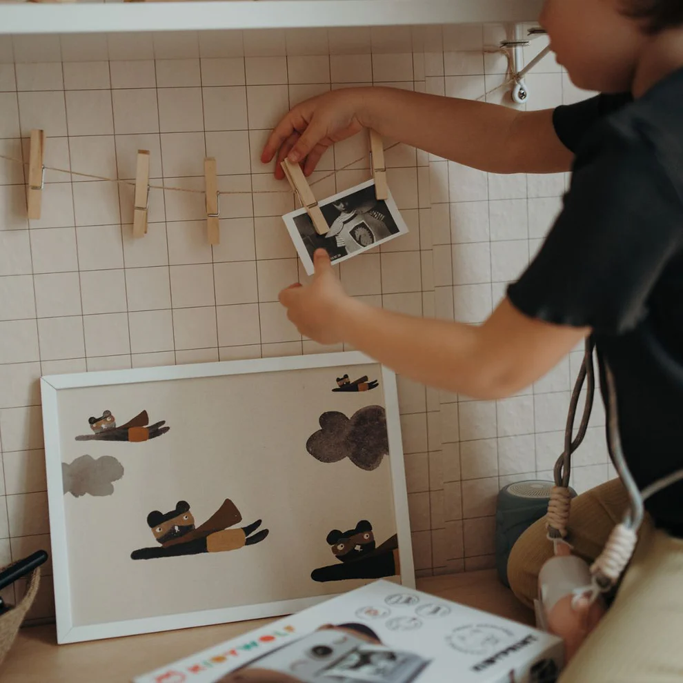 KIDYWOLF fotopopierius fotoaparatui Kidyprint