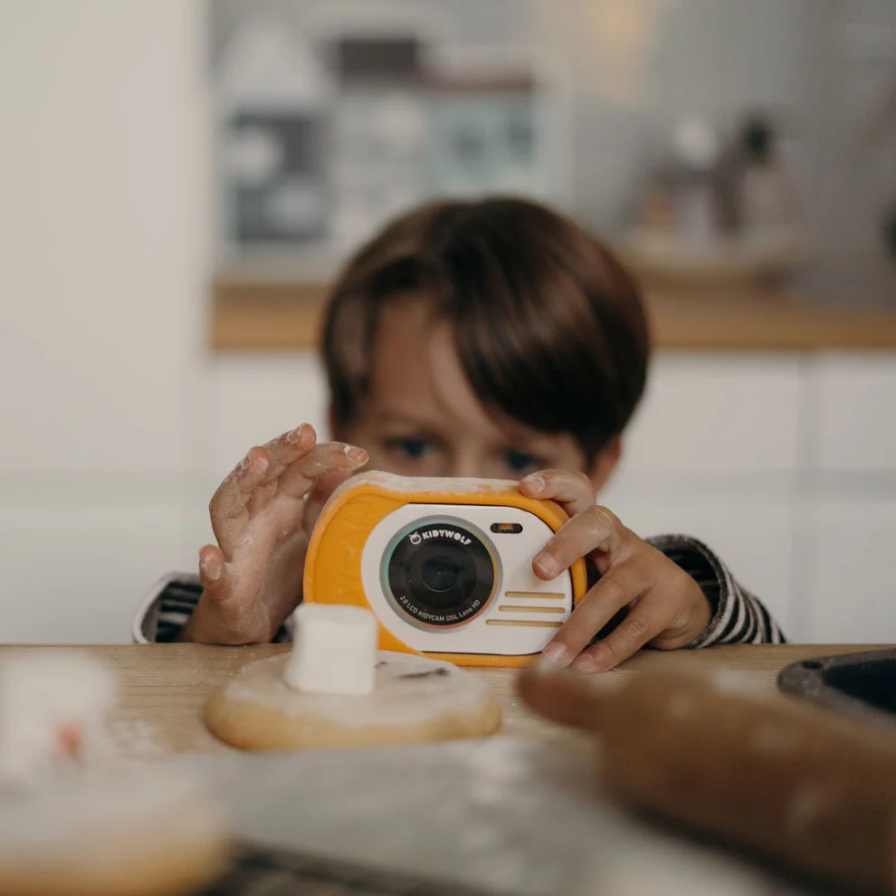 KIDYWOLF vandeniui atsparus skaitmeninis fotoaparatas