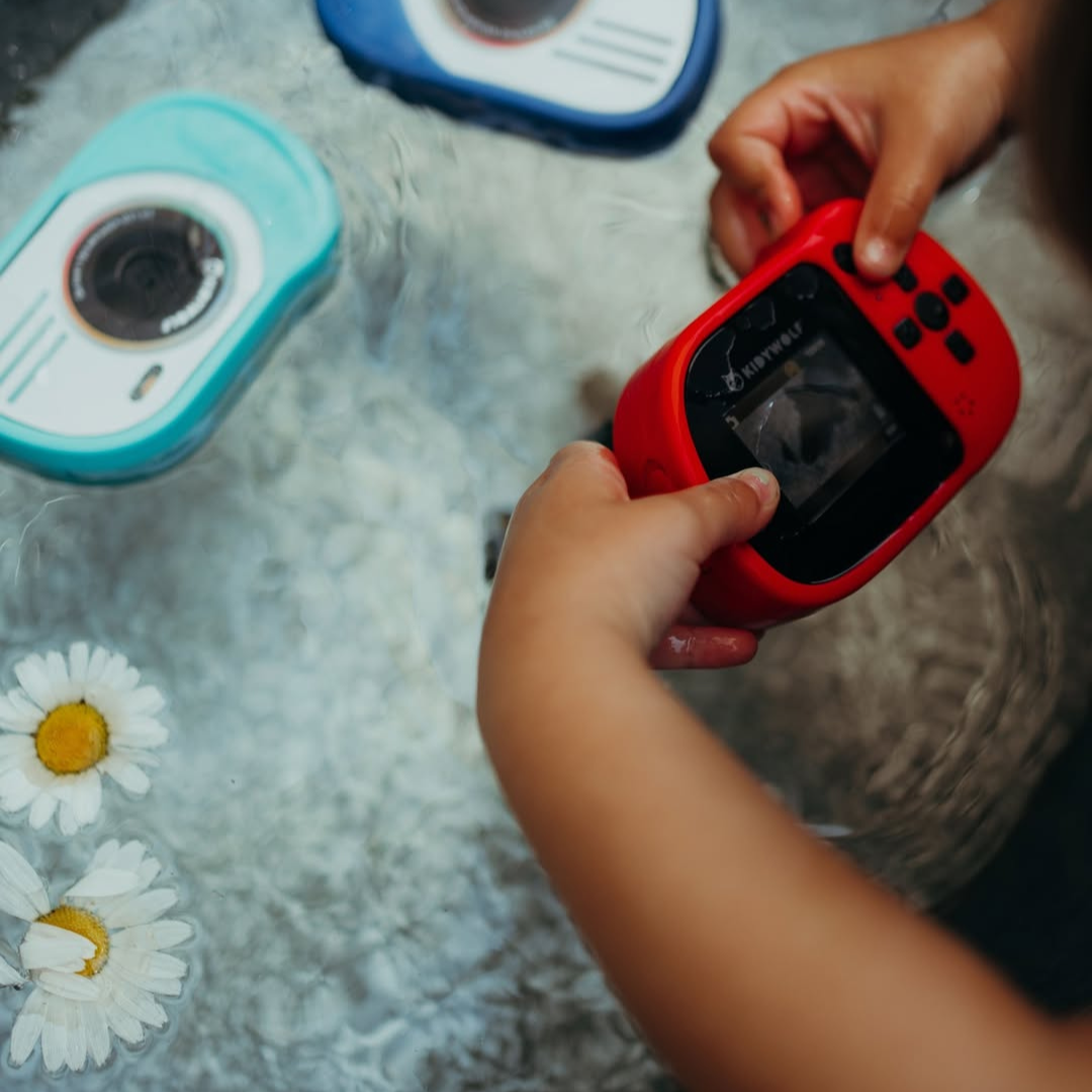 KIDYWOLF vandeniui atsparus skaitmeninis fotoaparatas