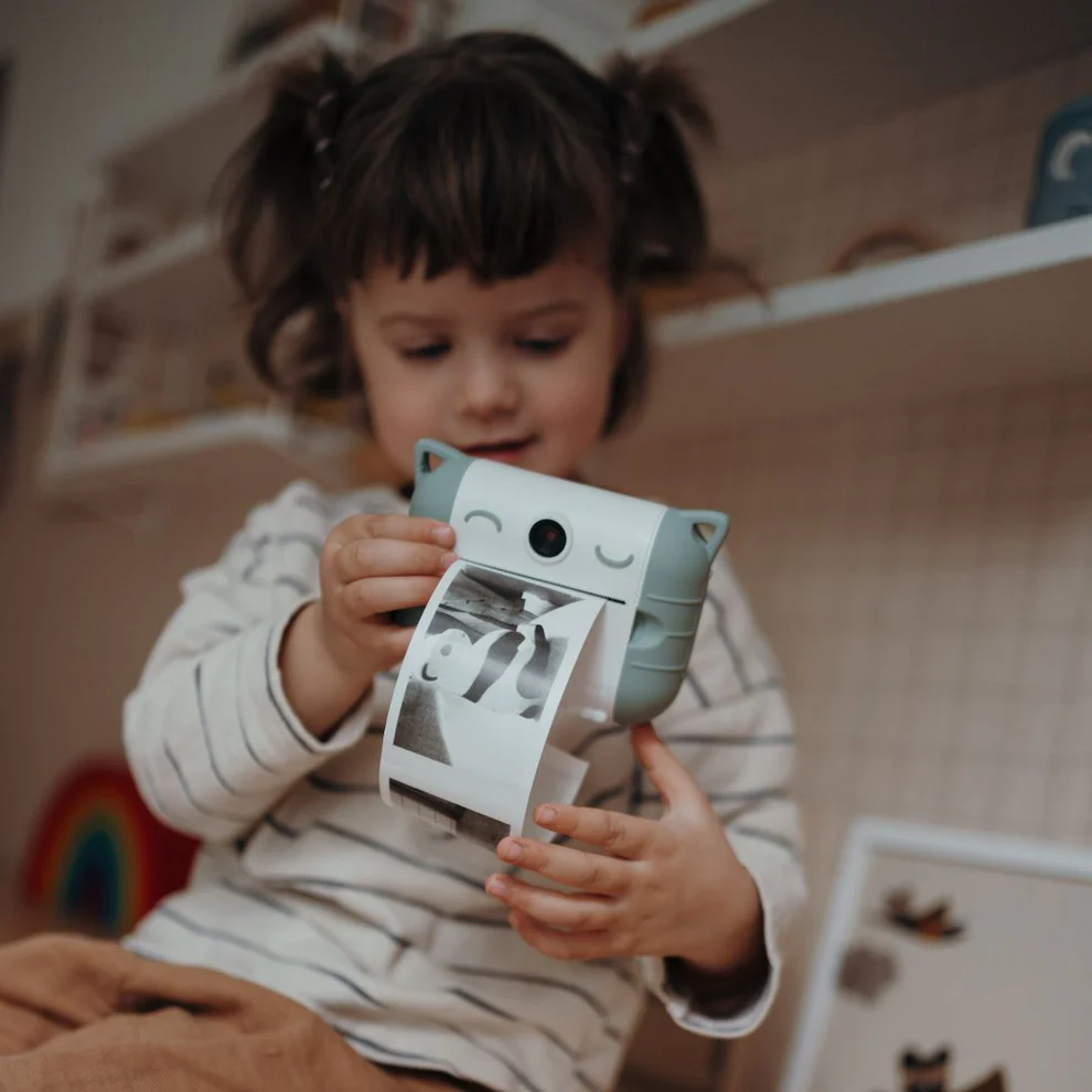 KIDYWOLF momentinis fotoaparatas su terminiu spausdinimu