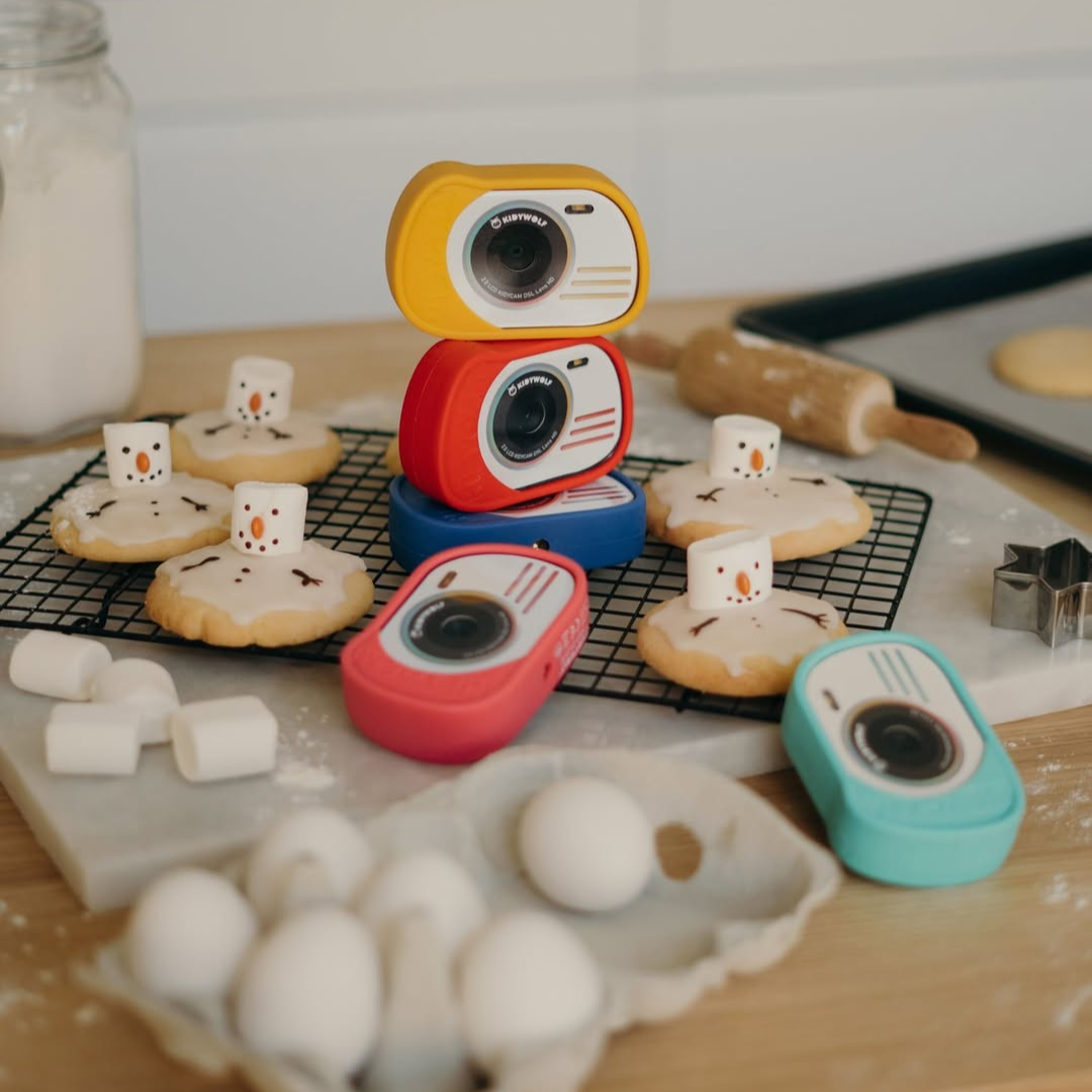 KIDYWOLF vandeniui atsparus skaitmeninis fotoaparatas