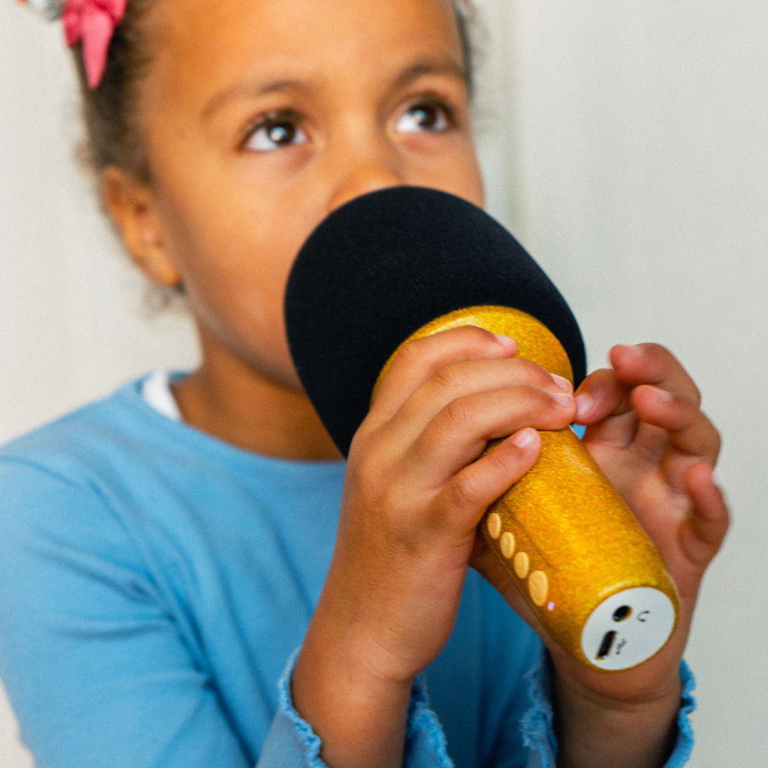 LALARMA Glitter Groove belaidis mikrofonas