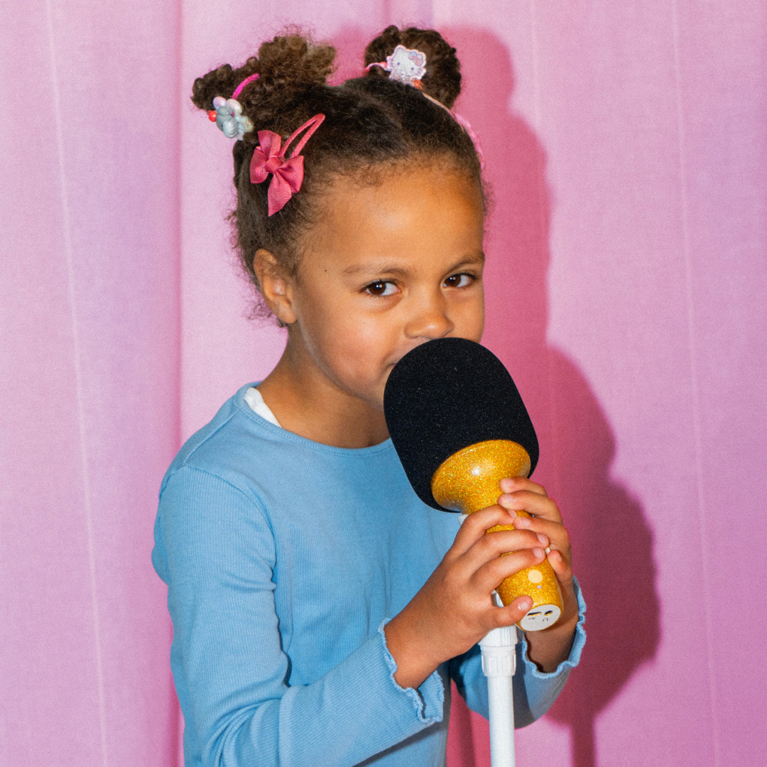 LALARMA Glitter Groove belaidis mikrofonas