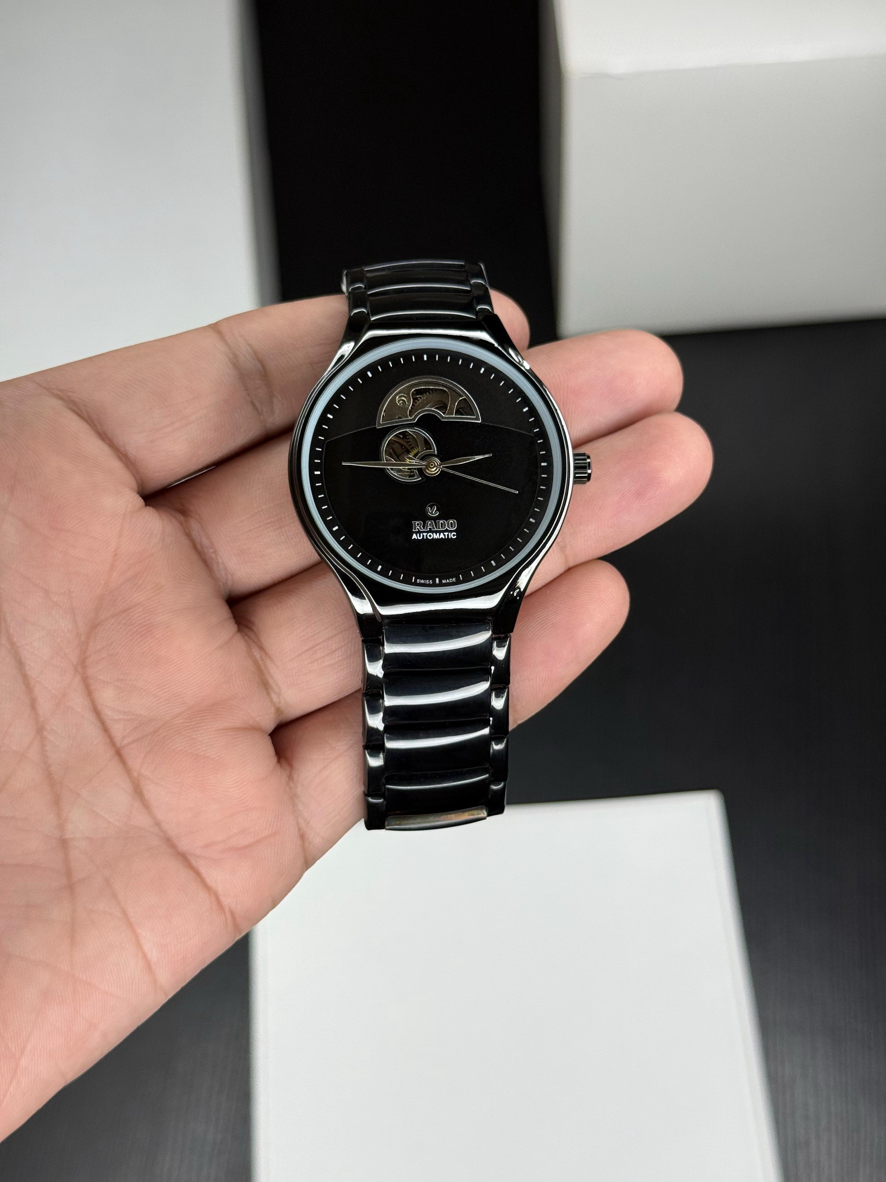 Rado Black Ceramic Automatic Watch