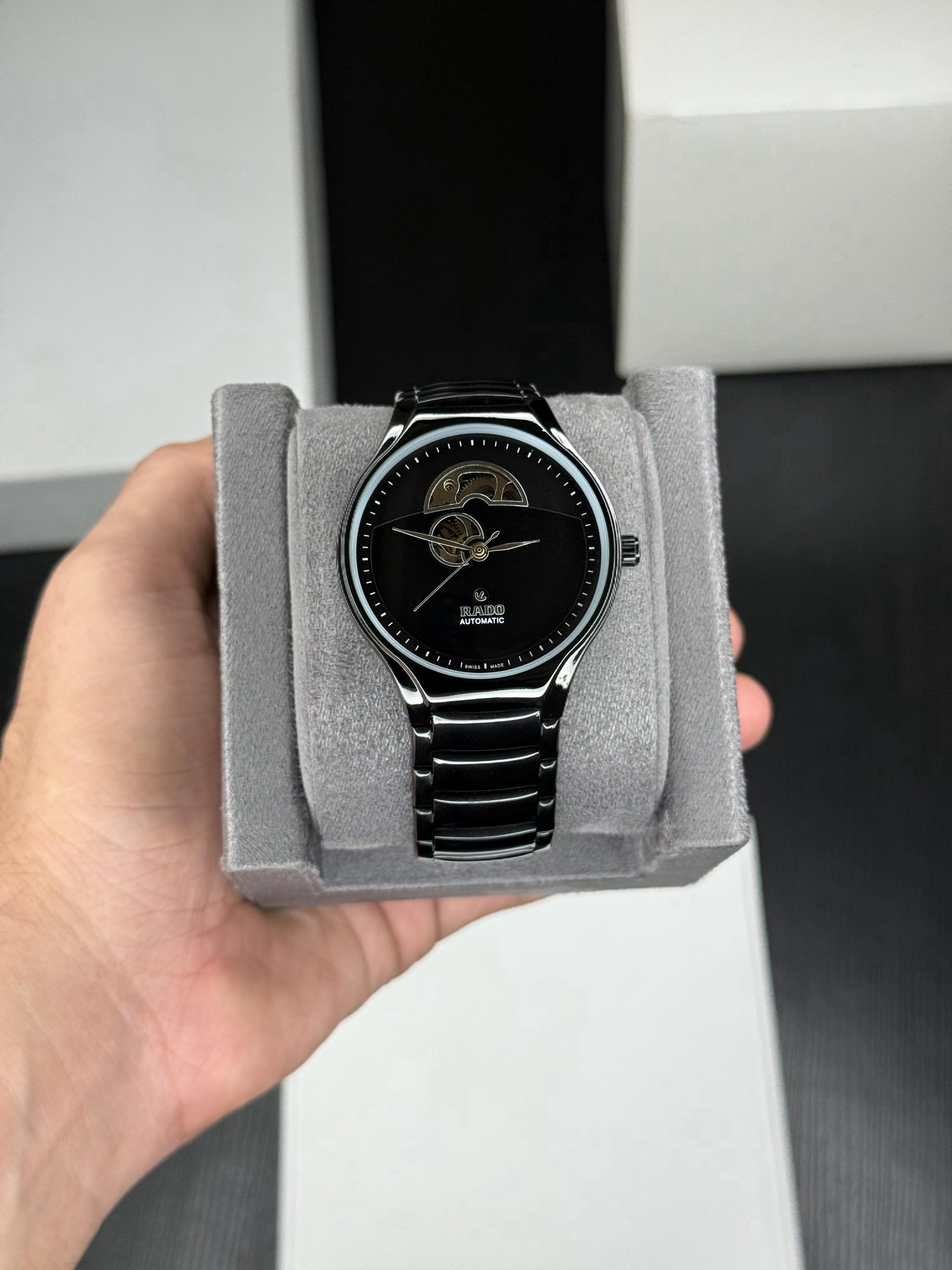 Rado Black Ceramic Automatic Watch