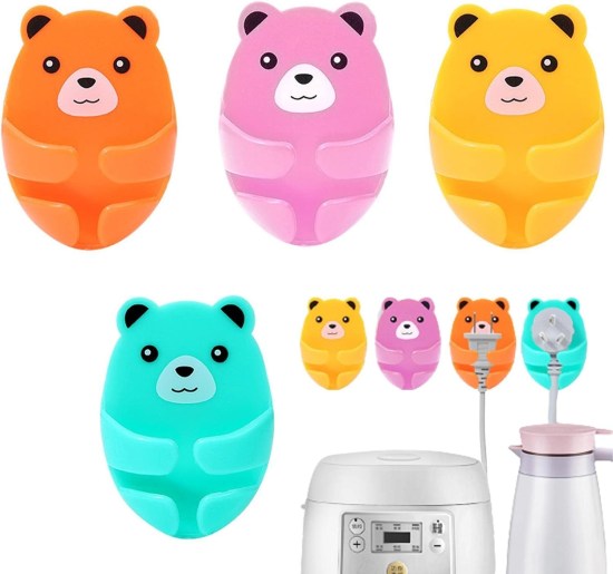 Cute Bear-Shaped Baby Bottle Nipples