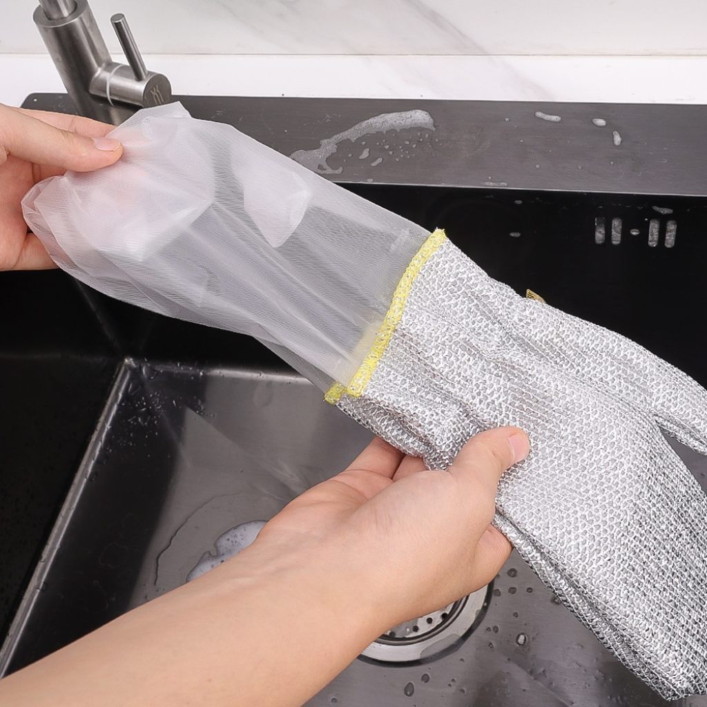 Steel Dish Washer Gloves Home & Kitchen