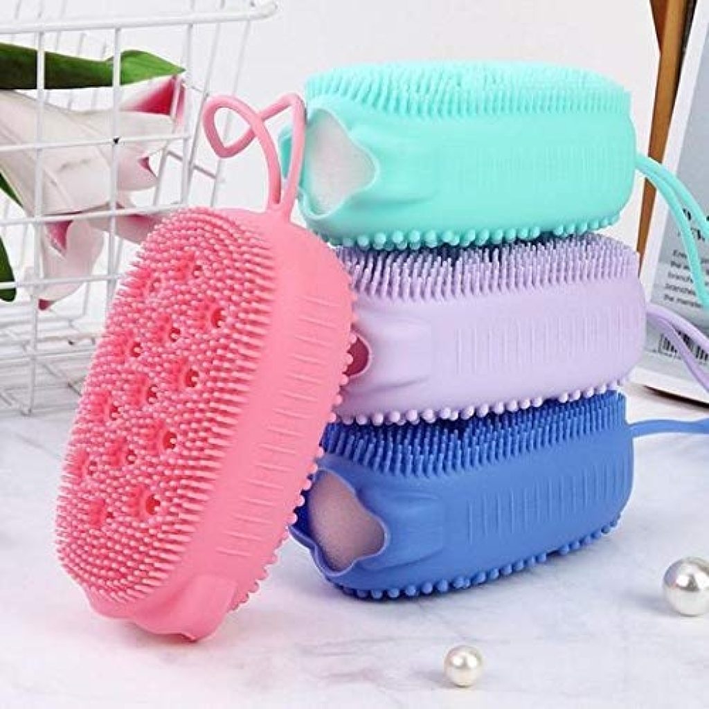 Bath Brush Silicone body scrubber Brush Personal Care