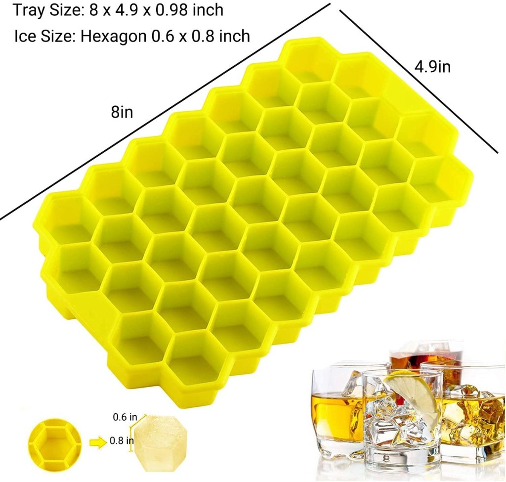 Honeycomb Ice Tray Mould 37 Cavity Tray Chocolate Ice Mould Kitchenware