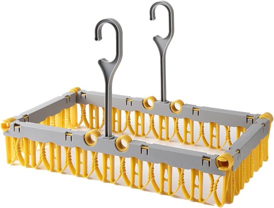 Multi-Clip Clothes Drying Rack