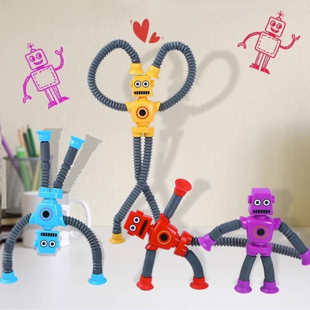 Suction cup robot Toy Toys