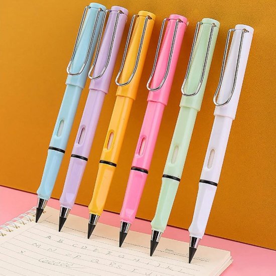 Inkless Pencil with Rubber Office & Stationery(PACK OF 04)