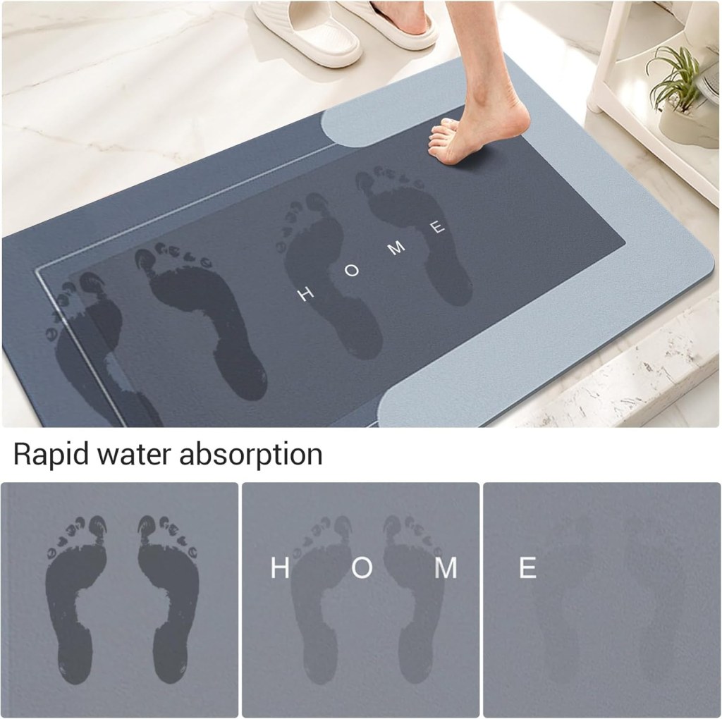 Square Bathroom Mat Bath Shower Room Bathroom Accessories