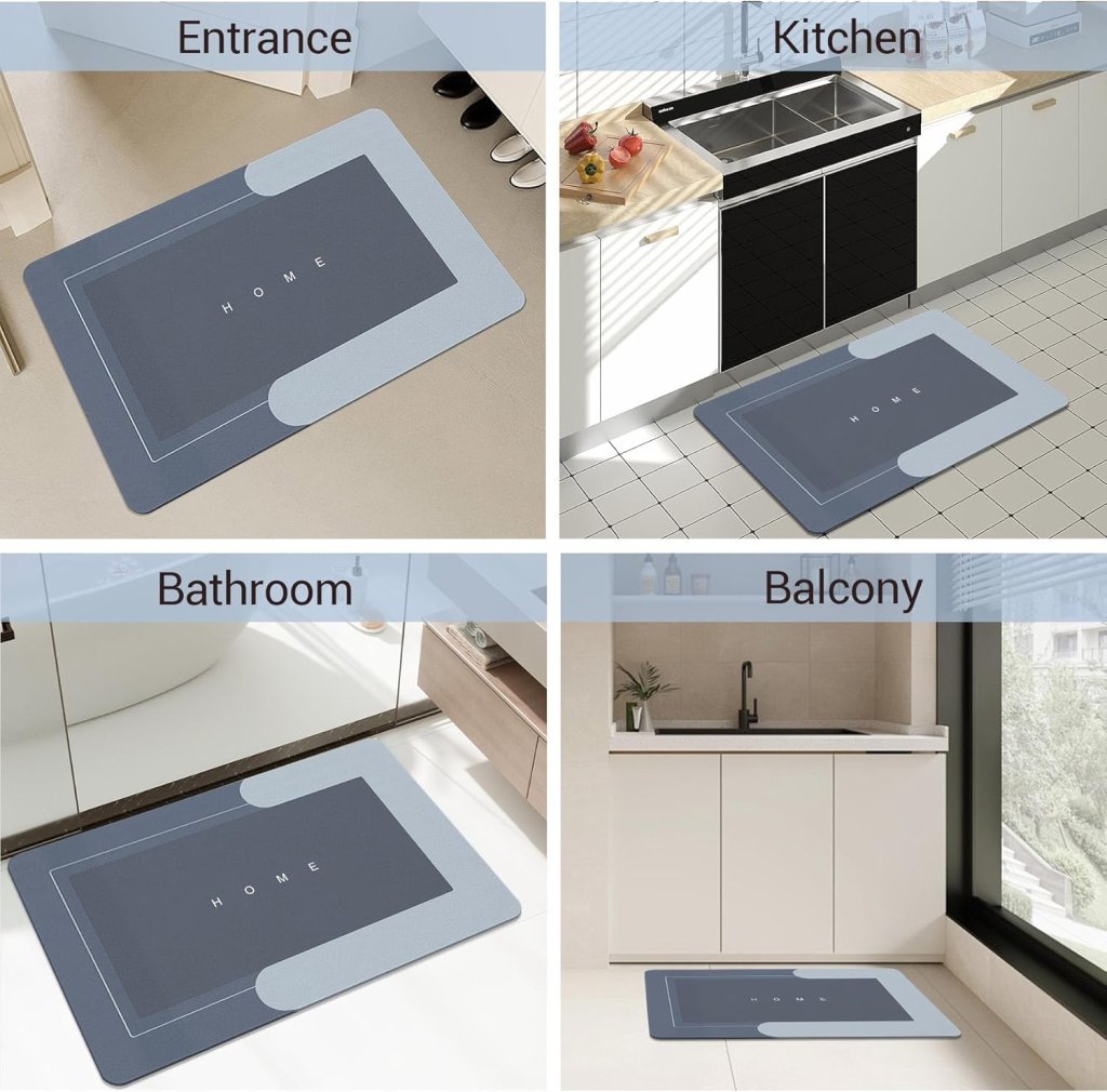 Square Bathroom Mat Bath Shower Room Bathroom Accessories