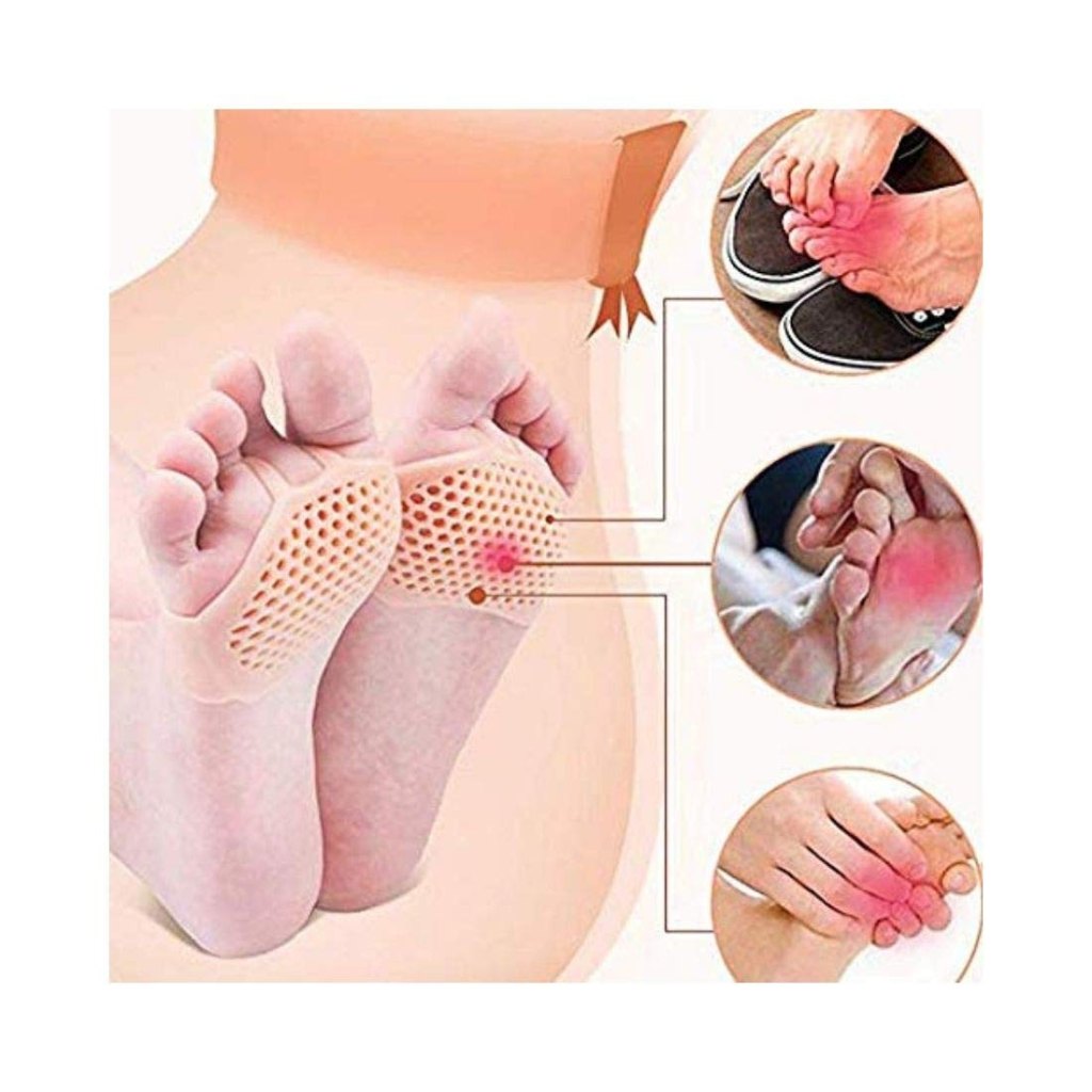 Silicone Honeycomb Forefoot Pads