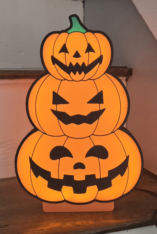 Décoration citrouille Halloween éclairage Led