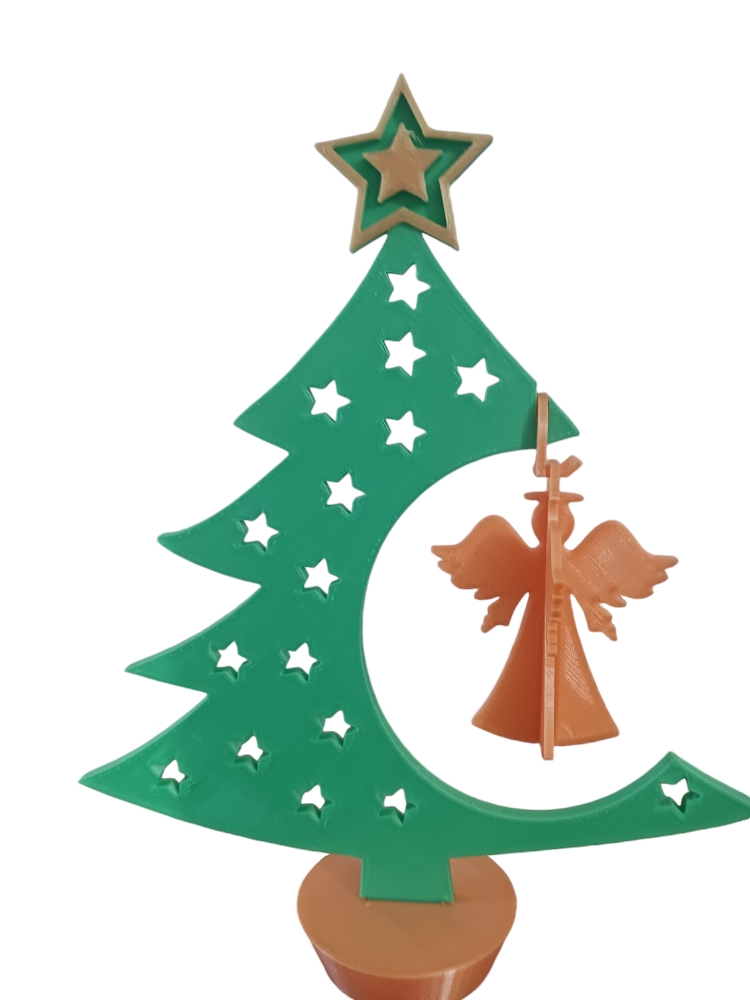 Sapin de Noël décoratif avec lanterne