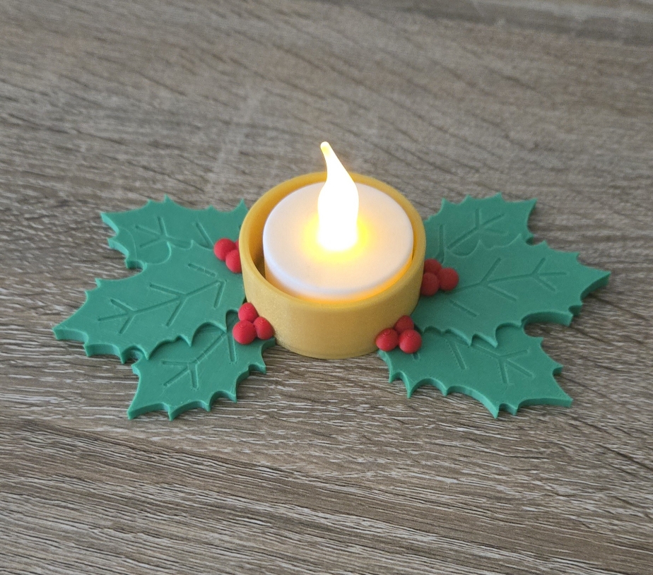 Bougie LED de Noël