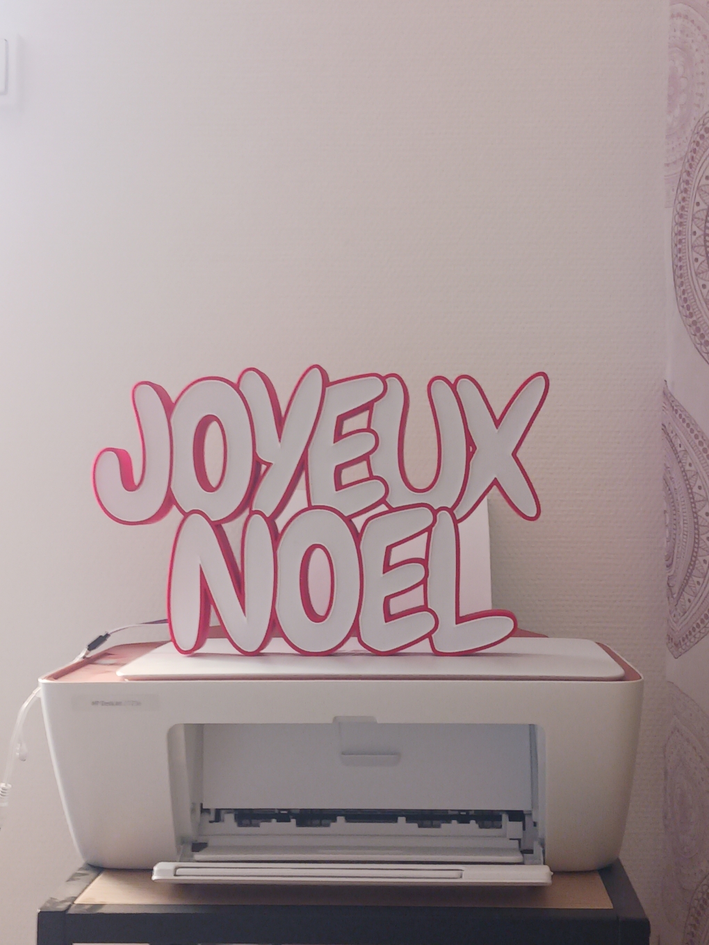 Lumière décorative 'Joyeux Noël'