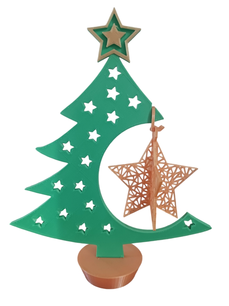 Sapin de Noël décoratif avec lanterne