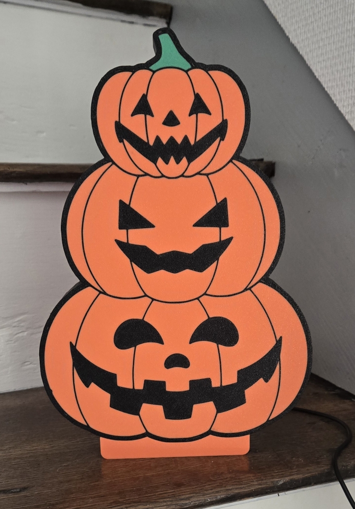 Décoration citrouille Halloween éclairage Led