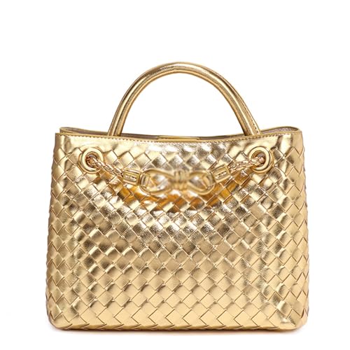 Sac à main en cuir tressé