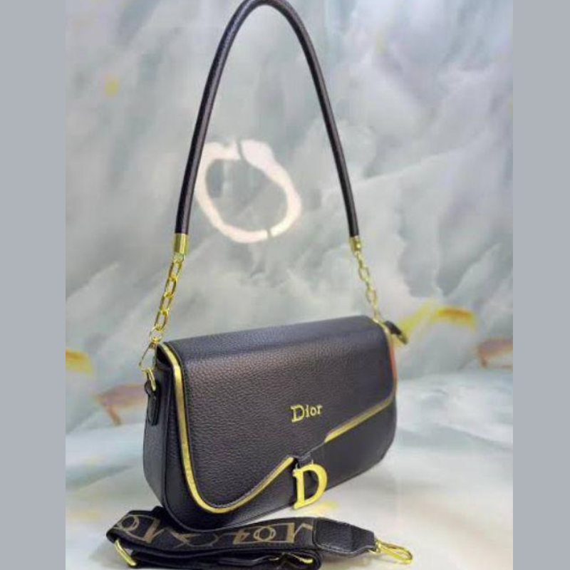 Sac à main en cuir marron