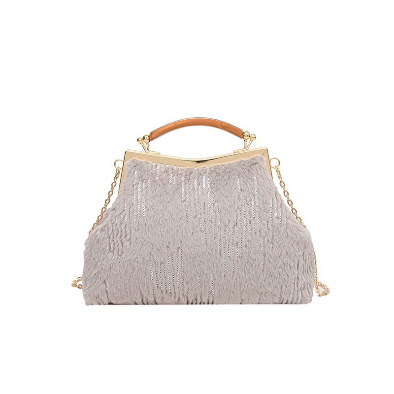 Sac à main élégant en velours