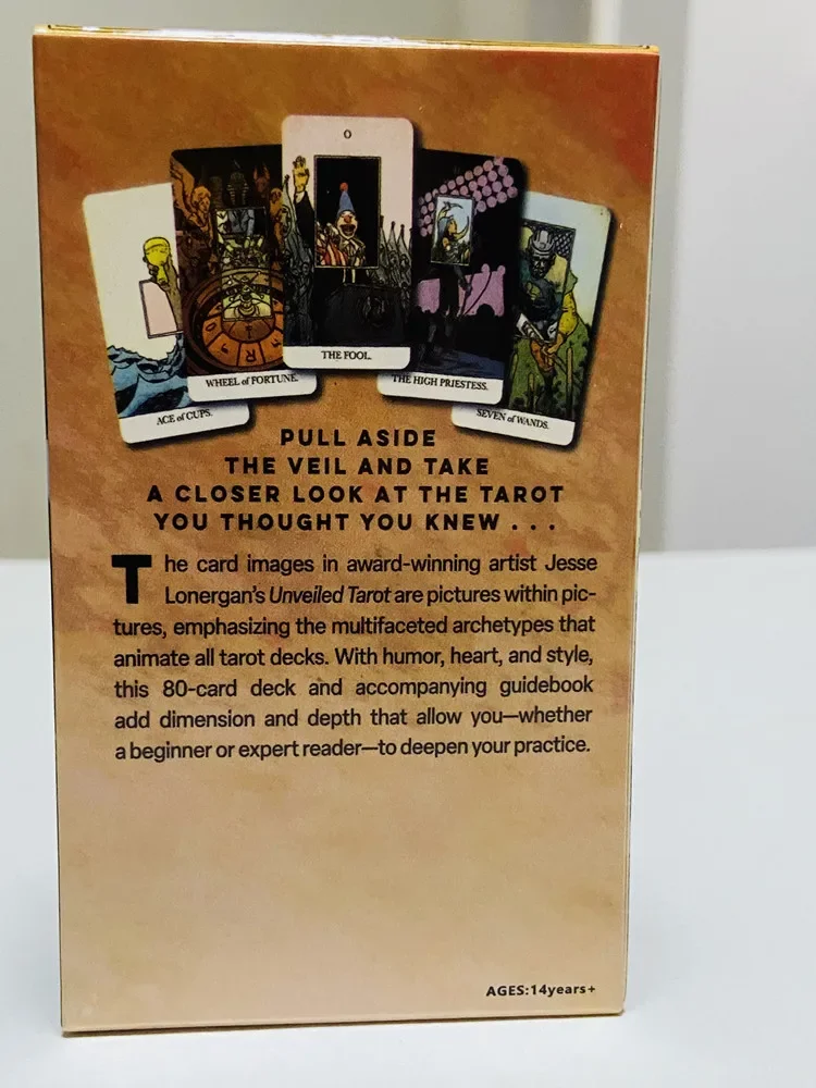 La baraja de tarot The Unveiled Tarot | 80 Cartas Ilustradas