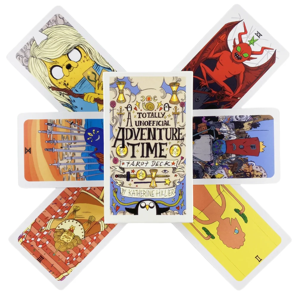 Baraja de tarot Adventure Time | Hora de Aventuras (Unofficial) | Inglés