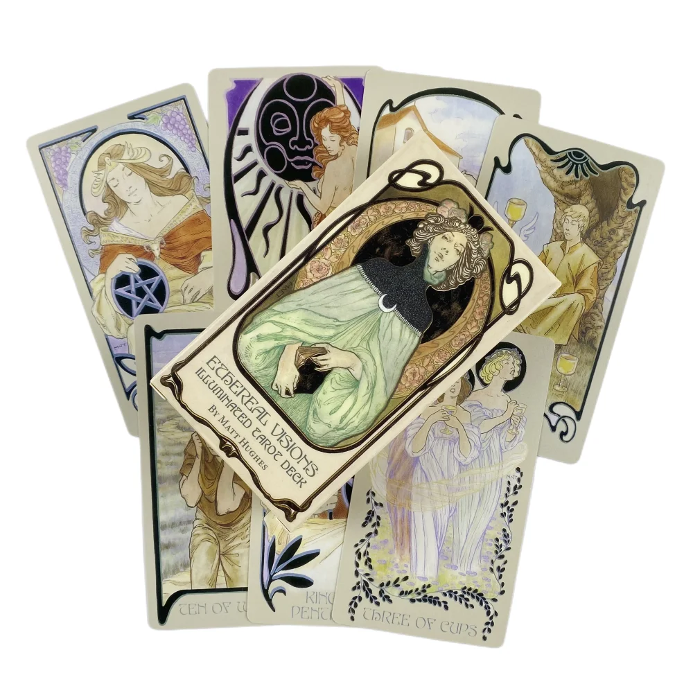 Baraja de cartas de tarot Ethereal Visions
