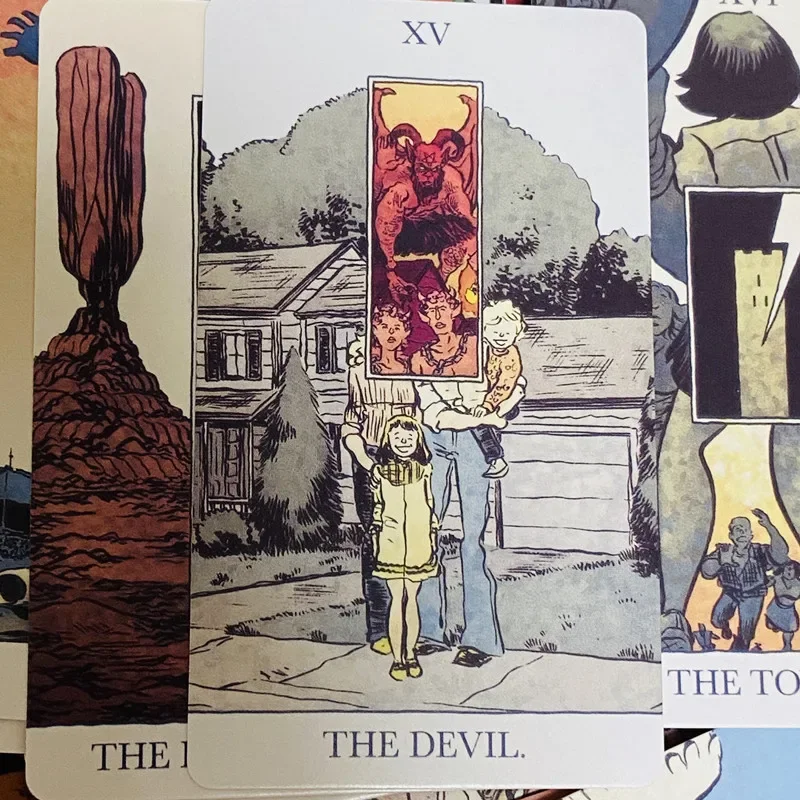 La baraja de tarot The Unveiled Tarot | 80 Cartas Ilustradas