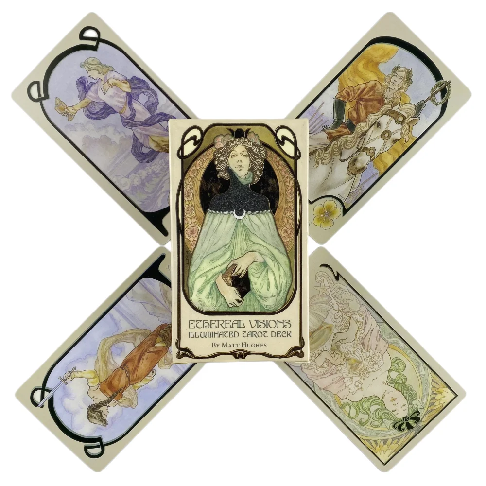 Baraja de cartas de tarot Ethereal Visions