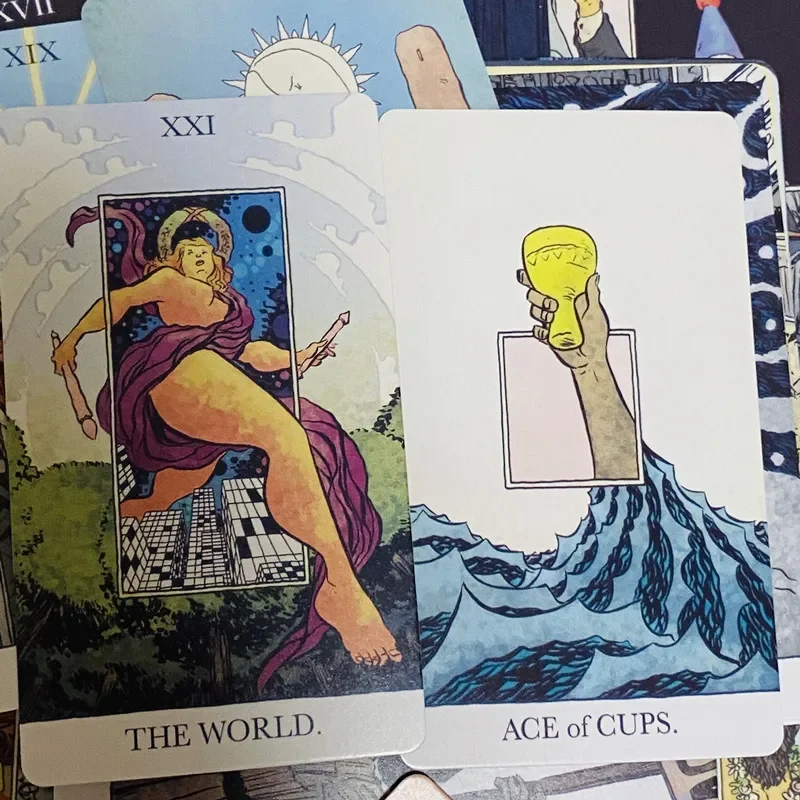 La baraja de tarot The Unveiled Tarot | 80 Cartas Ilustradas
