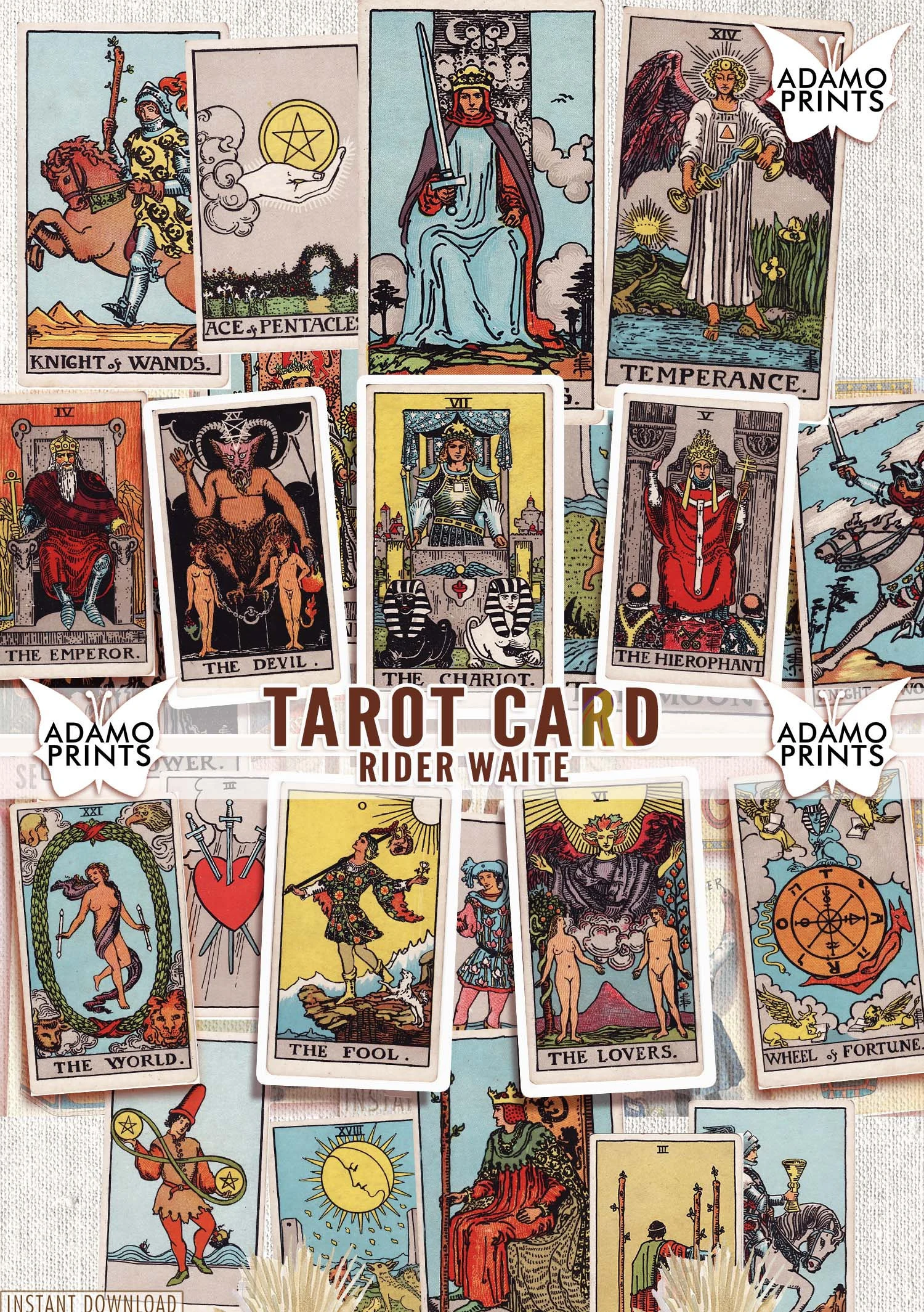Cartas de tarot Rider-Waite Clásicas
