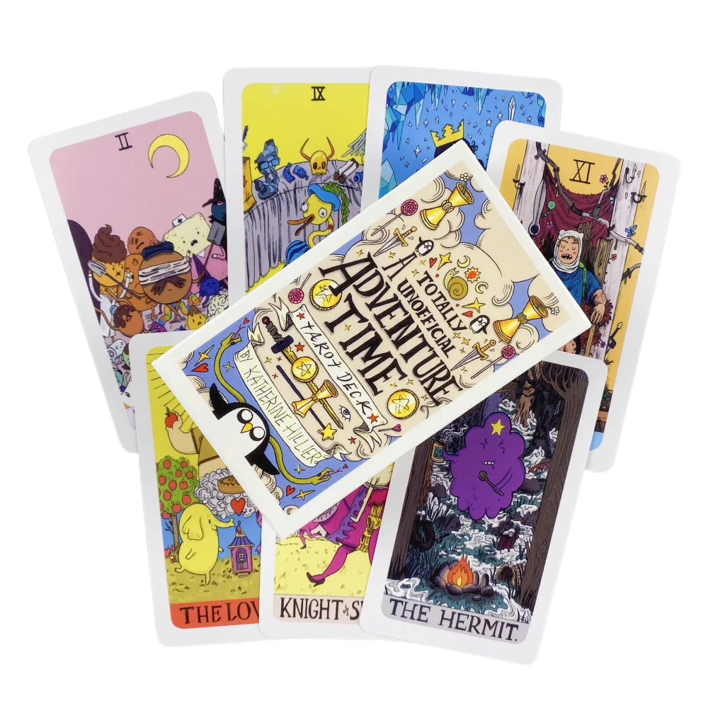 Baraja de tarot Adventure Time | Hora de Aventuras (Unofficial) | Inglés