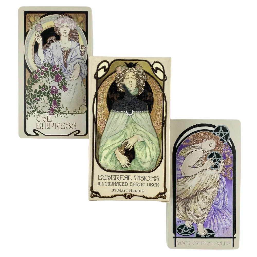 Baraja de cartas de tarot Ethereal Visions