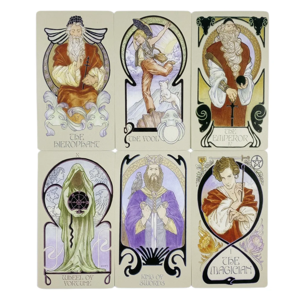 Baraja de cartas de tarot Ethereal Visions