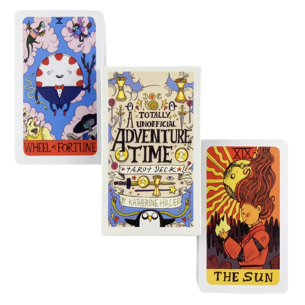 Baraja de tarot Adventure Time | Hora de Aventuras (Unofficial) | Inglés