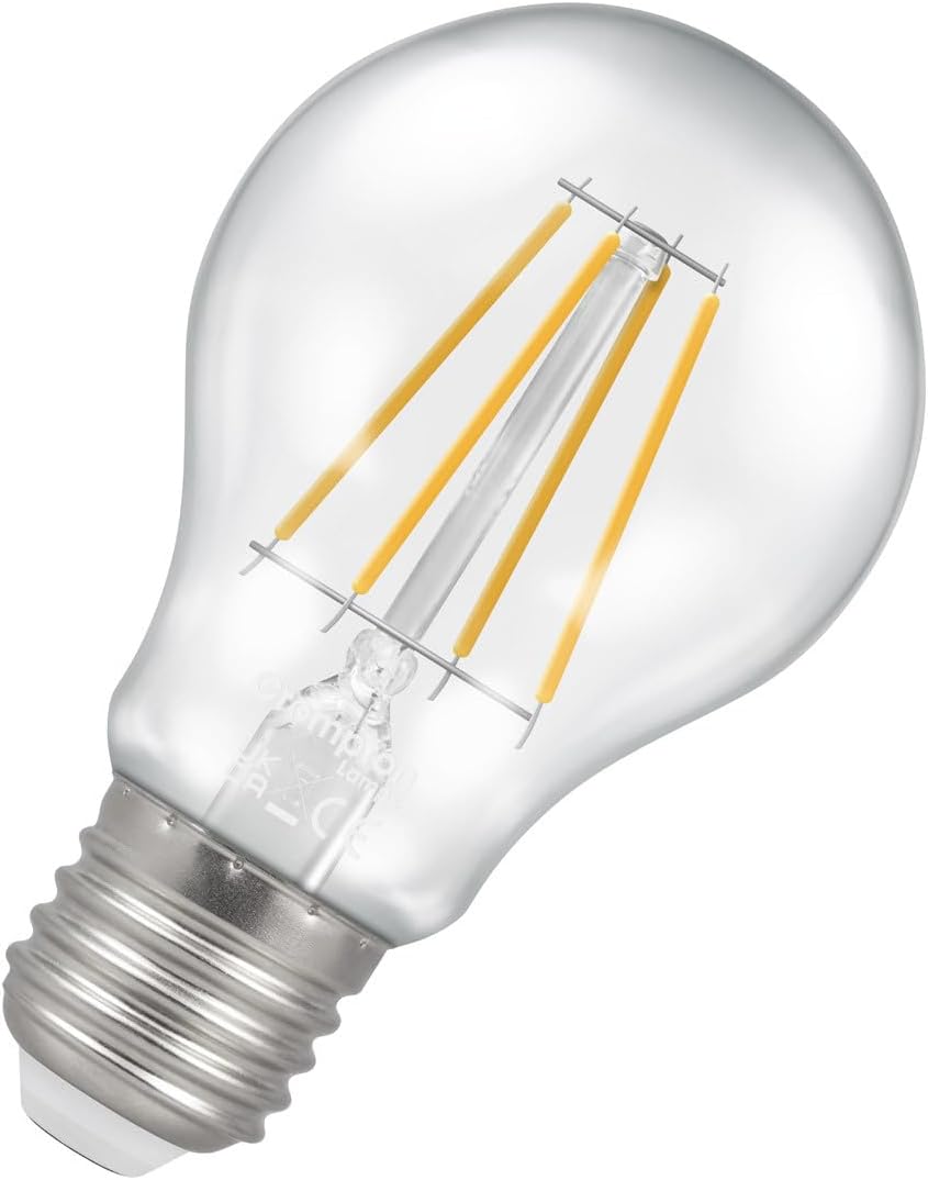Crompton LED Filament Bulb Clear  Warm White, ES-E27 Base Dimmable
