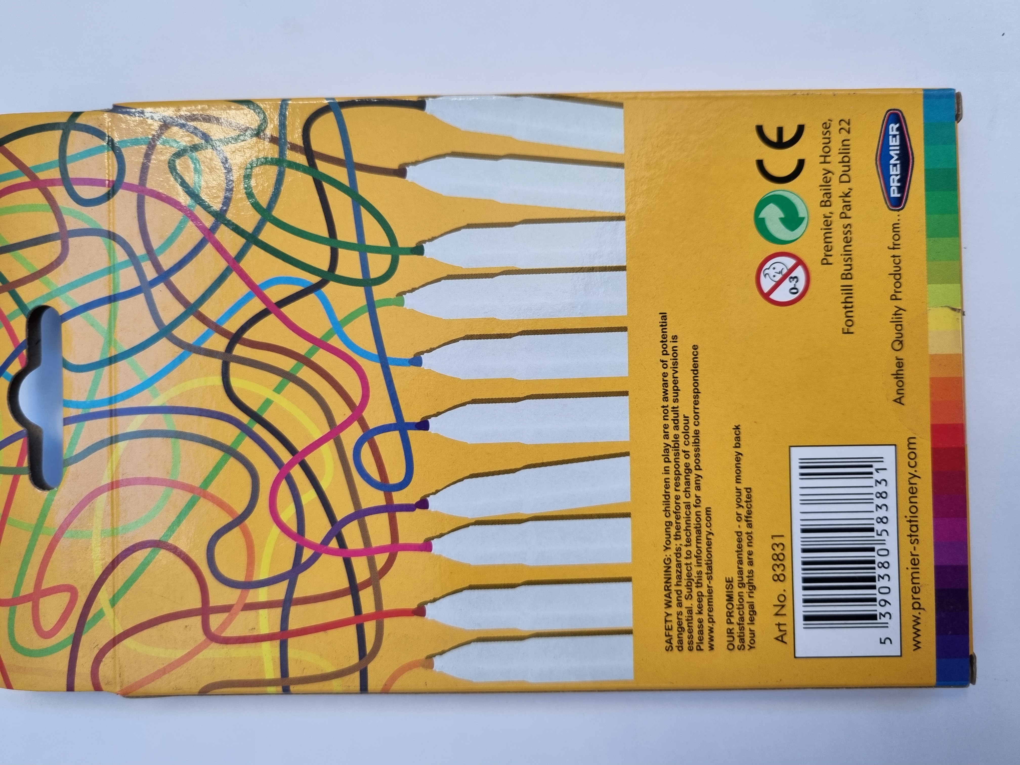 World of Colour Markers Felt Tip Pens