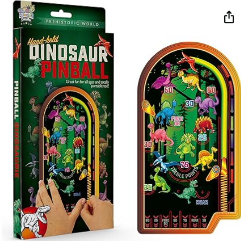 Hand-held Dinosaur Pinball